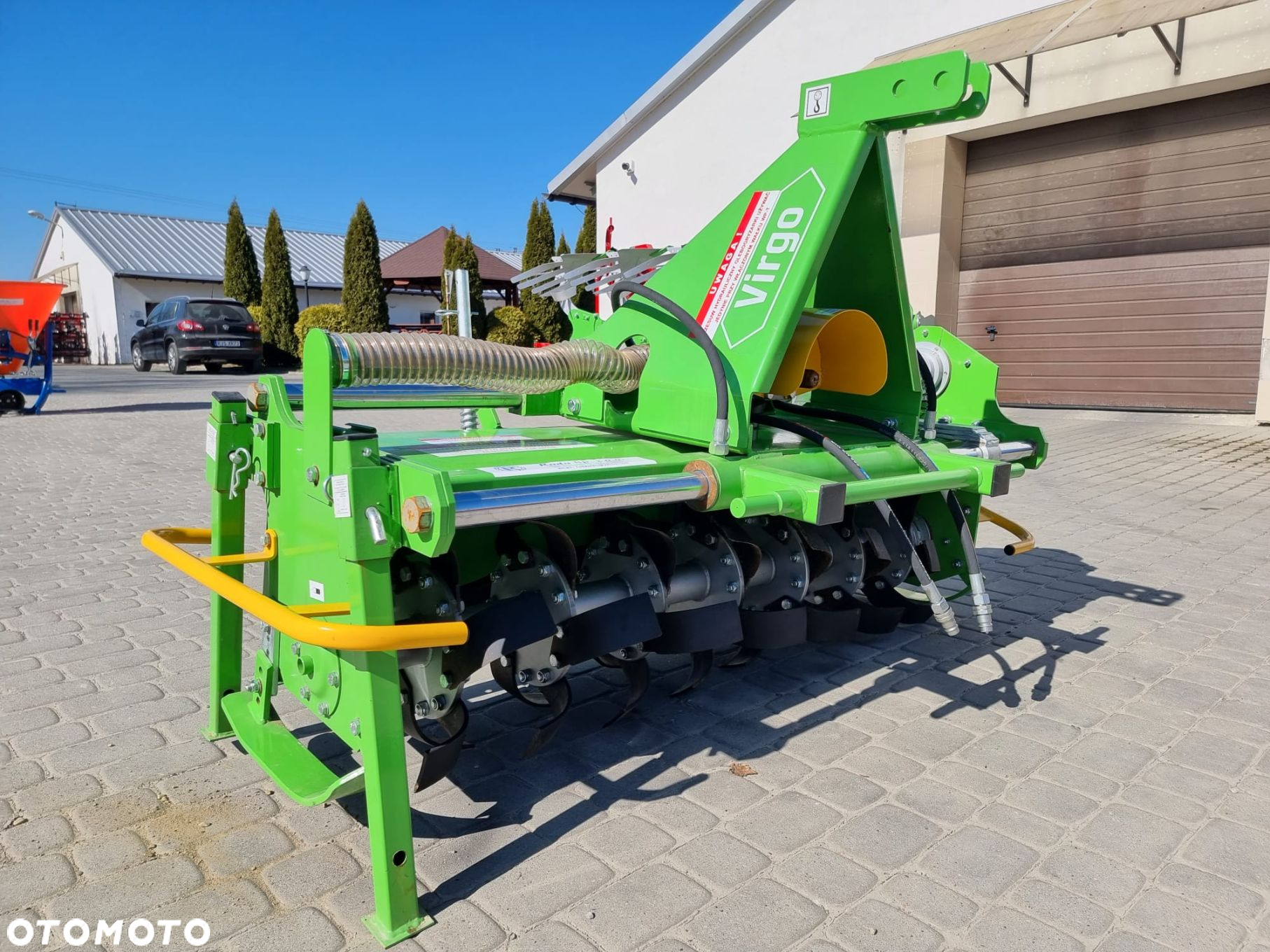 Glebogryzarka Glebogryzałka Virgo z przesuwem hydraulicznym Bomet Strumyk - 2