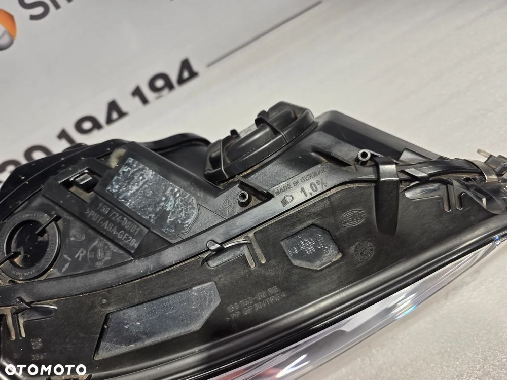 BMW E60 / E61 03-07 XENON SKRĘTNY DYNAMIC PRAWY PRAWA LAMPA PRZEDNIA PRZÓD , NR AUKCJI LPP192 - 18