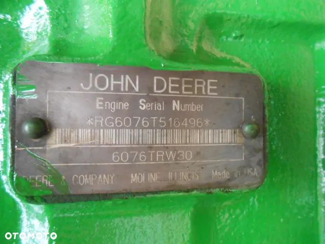 Blok silnika 6076TRW30 R100478 John Deere 7800 - 5