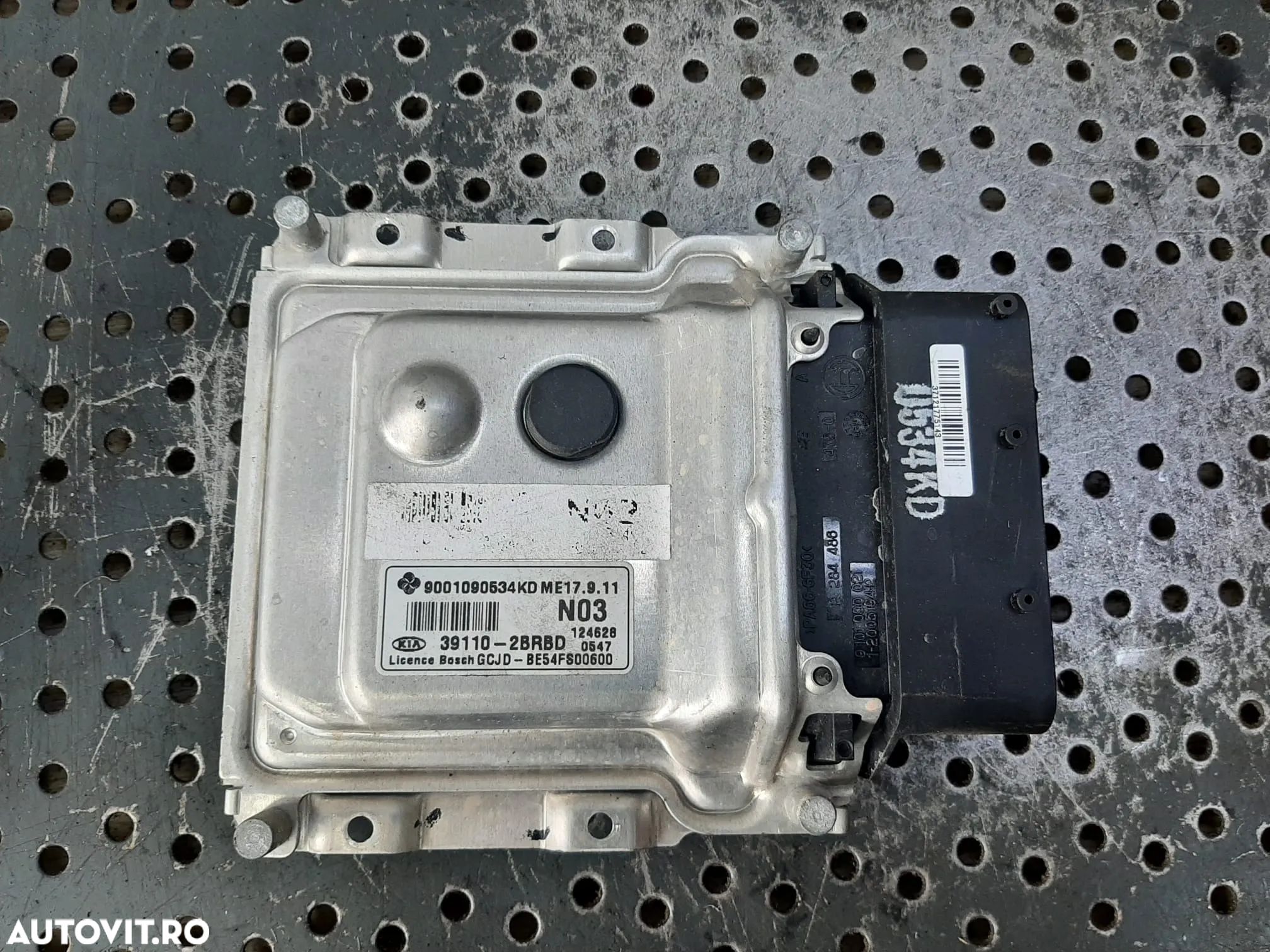 ecu calculator motor 1.4 benz g4fa kia ceed 2  39110-2brbd  9001090534kd - 1