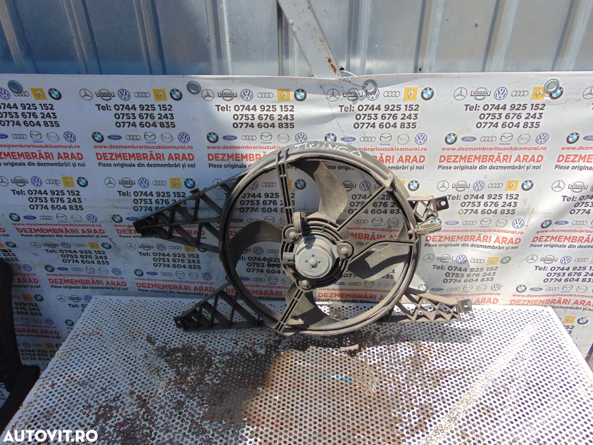 Ventilator racire Renault Twingo 2008-2014 motor 1.2 cod 1831964000 - 1