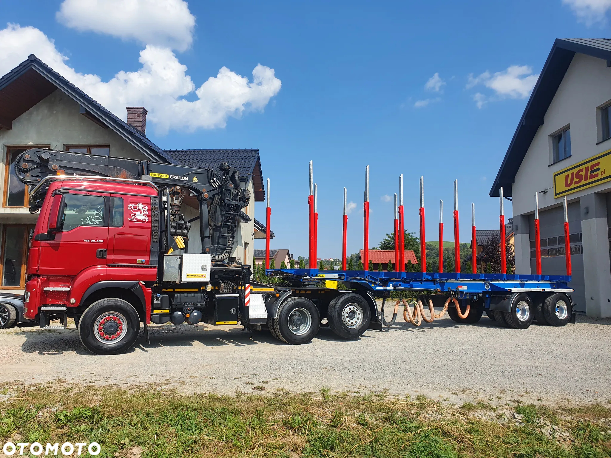 MAN TGS 28.480*Do drewna*drzewa*dłużycy* - 10