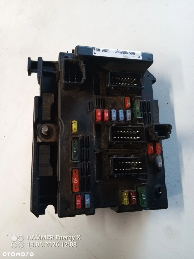 Moduł sterownik BSM PEUGEOT 307 9657608580 - 1