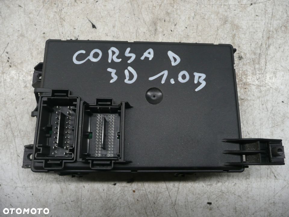 OPEL CORSA D 06-10 SKRZYNKA MODUŁ BSI 13320627 - 1