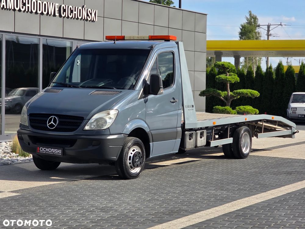 Mercedes-Benz Mercedes-Benz SPRINTER 515 CDi Autolaweta Holownik Pomoc Drogowa Na Bliźniaku Długi Najazd Auto Serwisowane z Polskiego Salonu Wyjątkowo ładny i Zadbany Samochód - 17