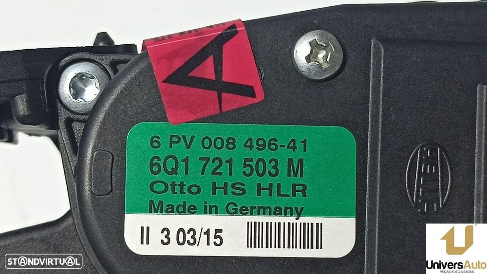 POTENCIÓMETRO PEDAL ACELERADOR SEAT IBIZA (6J5) REFERENCE - 5