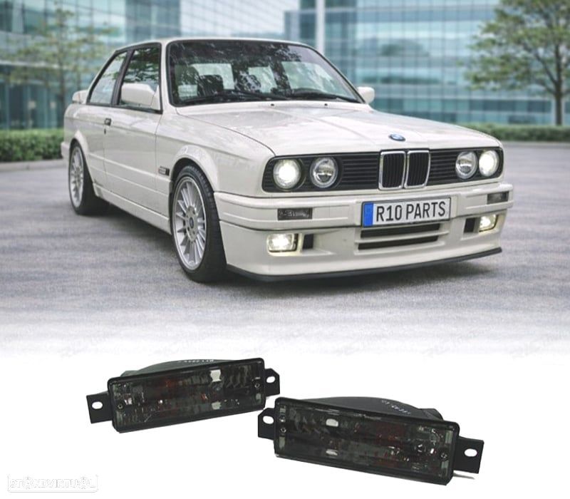 PISCAS FRONTAIS BMW E30 87-93 FUMADOS - 1