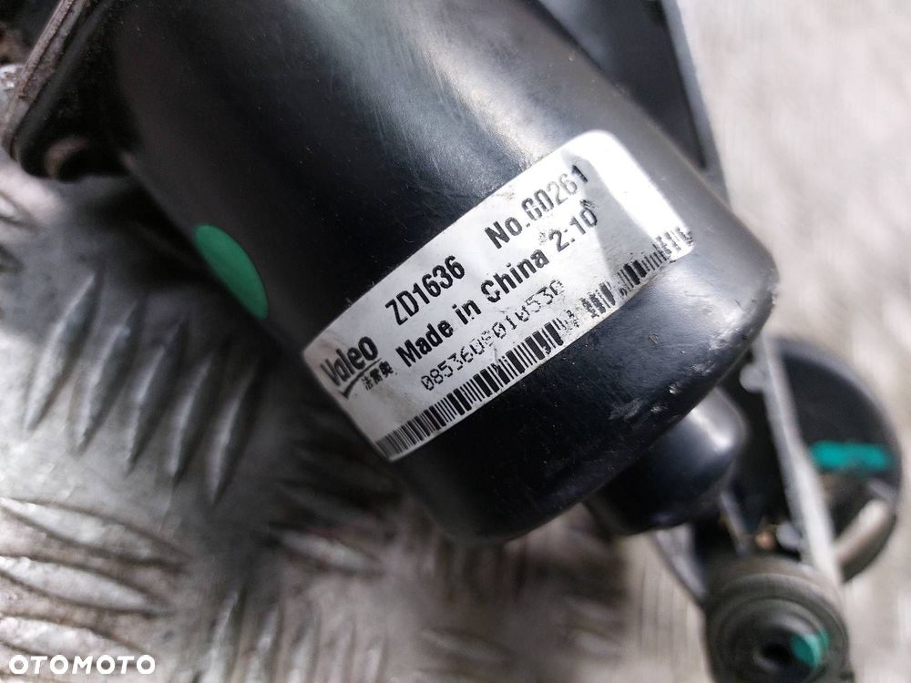 MECHANIZM WYCIERACZEK + SILNICZEK PRZÓD + RAMIONA RENAULT KOLEOS I - 6