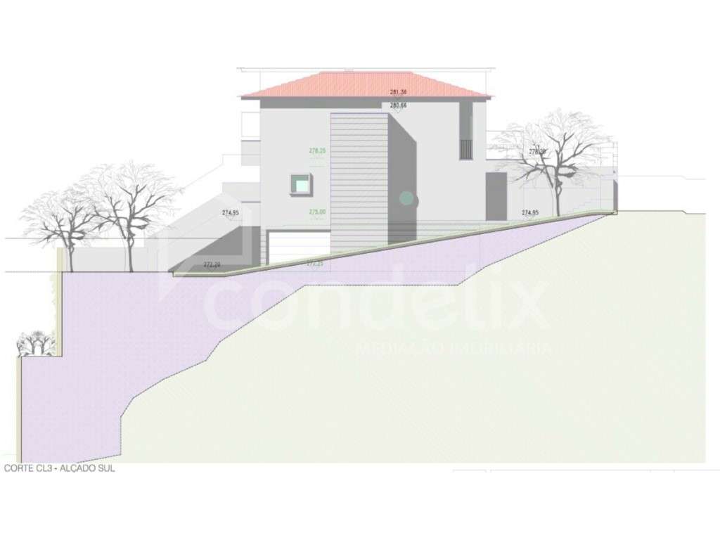 Terreno com Projeto para duas Moradias Geminadas - Grande imagem: 2/14