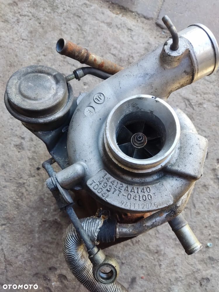 Forester Turbo S 01r 177tyskm EJ205 NXWBB turbosprężarka 14412AA140 kompresor alternator pompa rozrusznik cewka wtrysk - 2