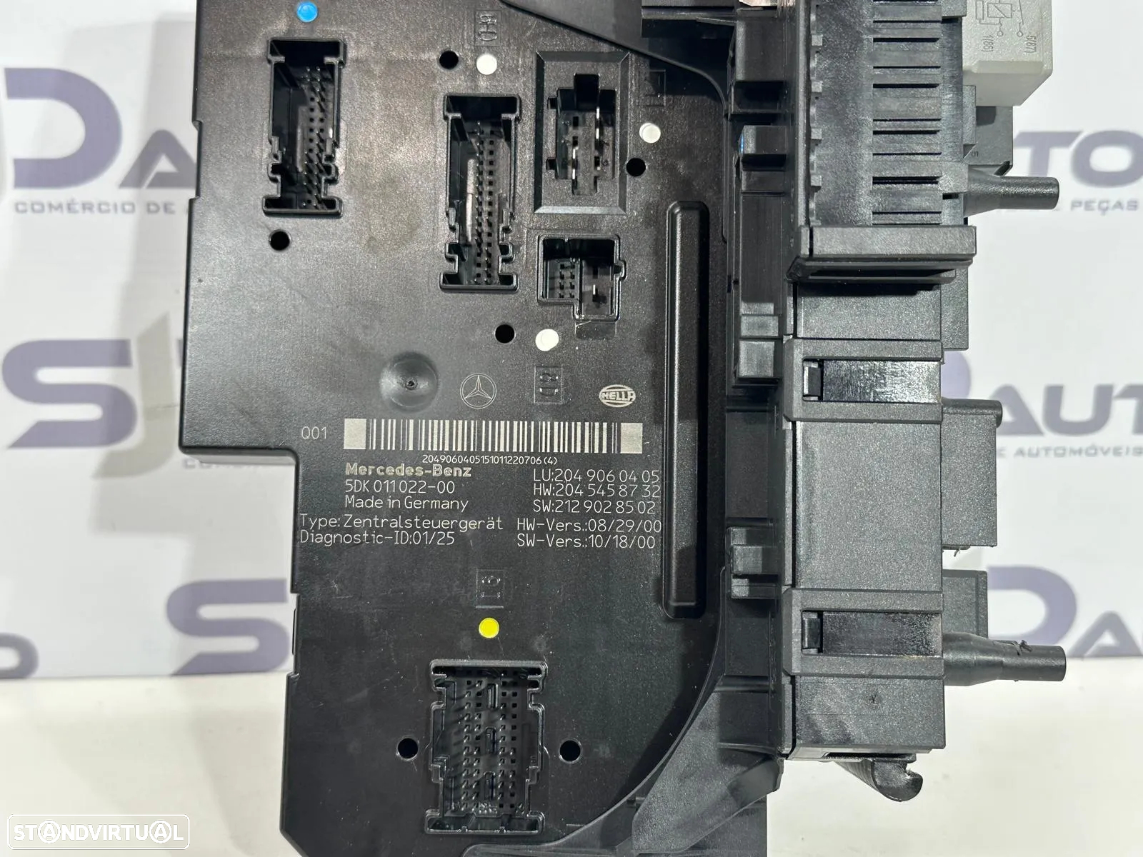 Caixa Fusíveis / SAM - Mercedes C (W204) - 2