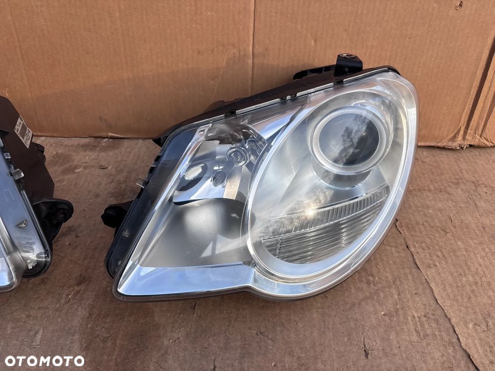 Volkswagen VW Eos Lampa Przednia Prawa Lewa Reflektor Europa 1q1941005D 1q1941006D Oryginał Europa Zwykła Żarówka - 3