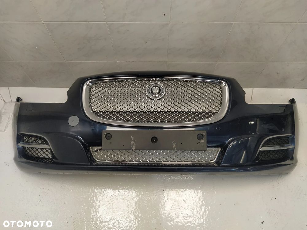 JAGUAR XJ X351 ZDERZAK PRZÓD PRZEDNI KOMPLETNY 4XPDC SPRYSKIWACZE GRILL ATRAPA CHŁODNICY ZNACZEK WIĄZKA ORYGINAŁ - 8