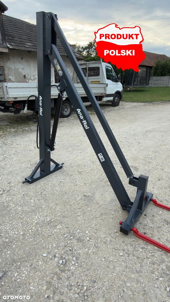 OKAZJA! Ładowacz Do Bel Hydrauliczny z samopoziomem mechanicznym TUZ ładowacz do bel na tył ciągnika-widły do bel chwytak do bel-DOSTAWA POLSKA - 6