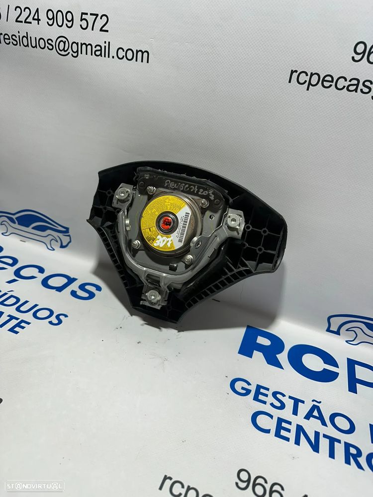 .Airbag Volante Condutor Original Peugeot 207 96500674ZD 2006 - 2015 - 6