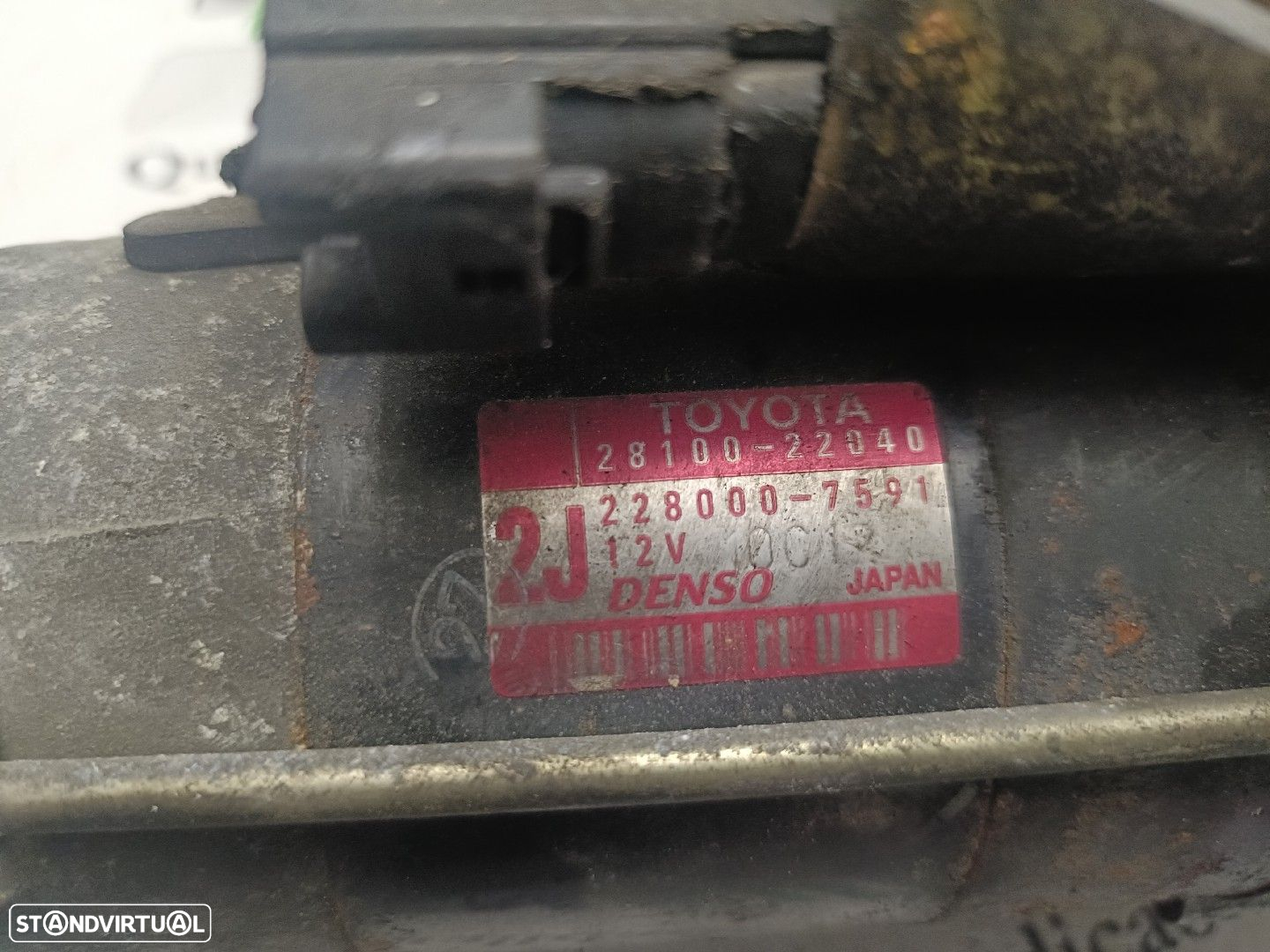 Motor Arranque Toyota Corolla (_E12_) - 5
