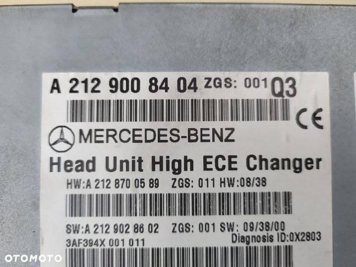 MERCEDES E 212 207 c 204 Comand radio zmieniarka NTG 4.5 nawigacja - 16
