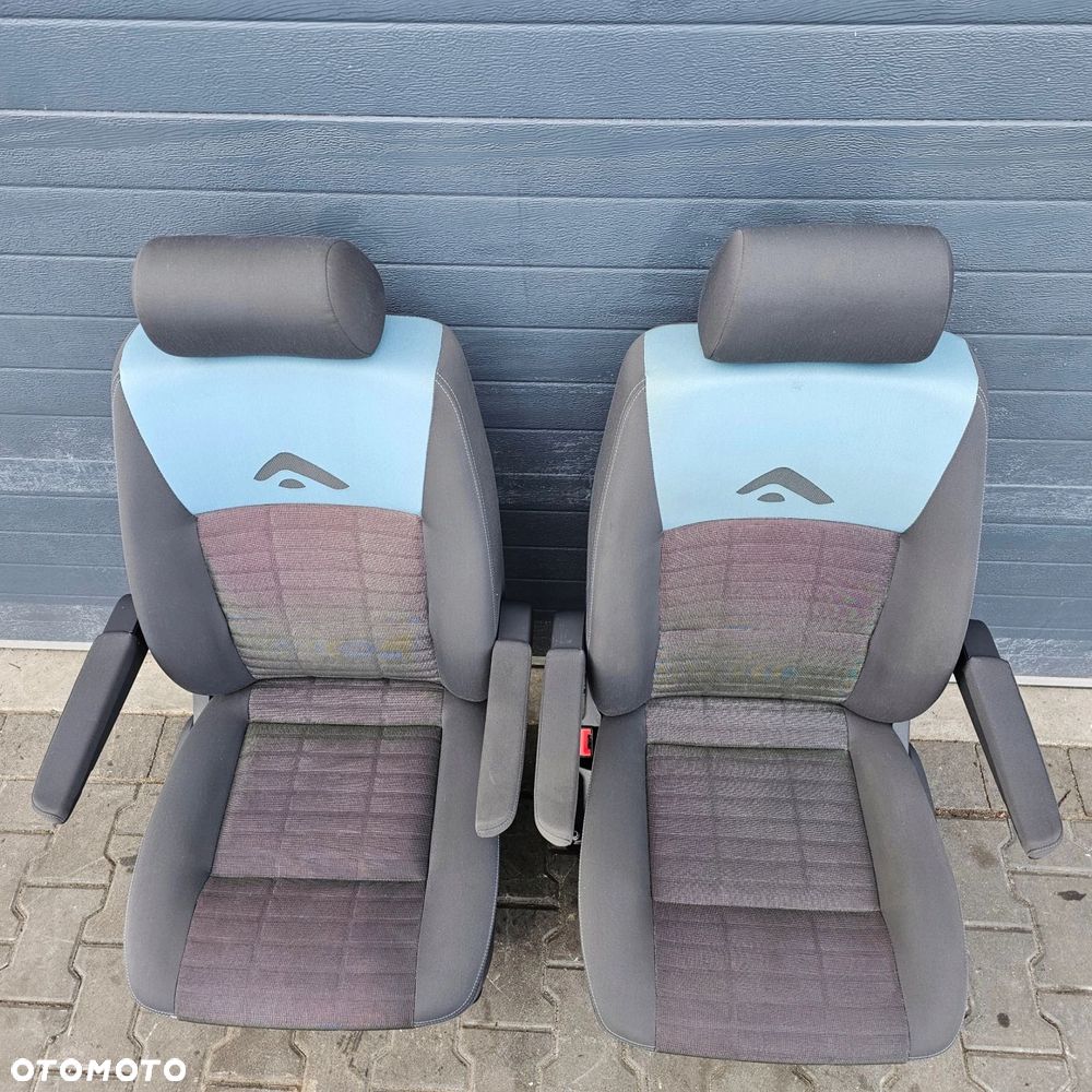 VW T5 T6 MULTIVAN ATLANTIS fotele fotel kierowcy pasażera przód KOMPLET - 5