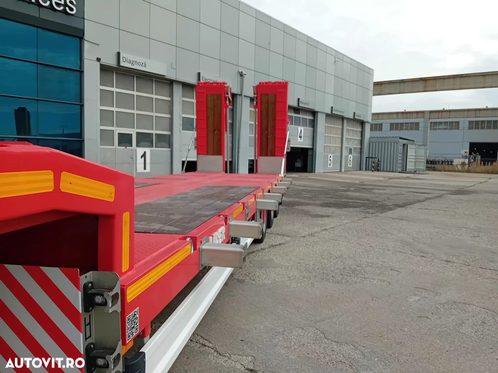 Lider TRAILER/LOW LOADER 3 AXE/3 AXELS, NOU/NEW TOP !!! - 9