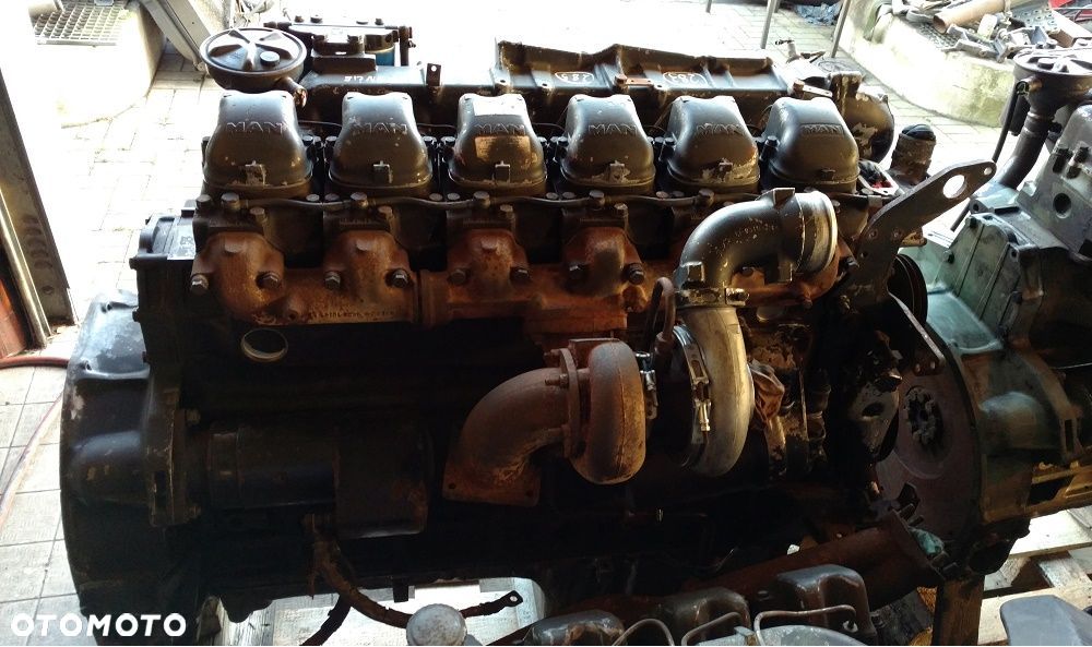 MAN F90 35.422 35.372  NA CZĘŚCI SILNIK SKRZYNIA 8X4 8X6 8X8 - 7
