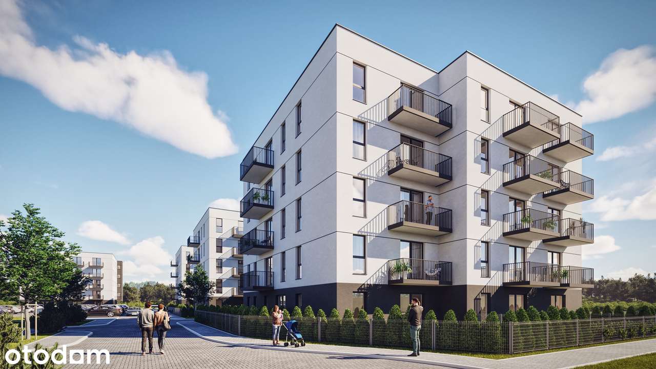 2-pokojowe mieszkanie 35m2 + balkon Bez Prowizji
