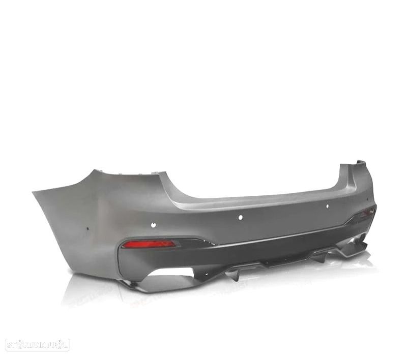 PARA-CHOQUES TRASEIRO BMW G30 17-19 LOOK M PERFORMANCE PDC 6 - 2