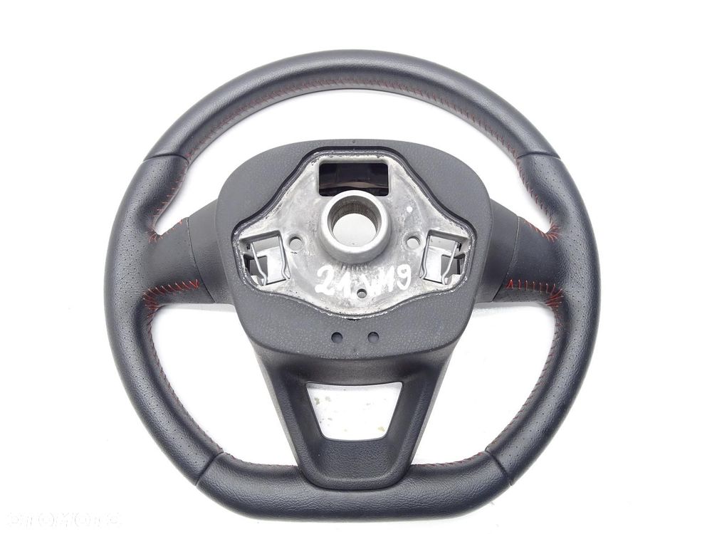 KIEROWNICA SKÓRA MULTI MULTIFUNKCJA ŚCIĘTA 5F0419091M SEAT LEON III FR - 13