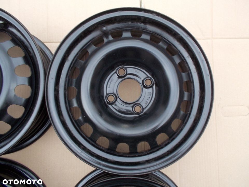 4x Felgi 14 Chevrolet Aveo Kalos Opel Corsa D E Adam 4x100 ET39 / oryginał - 7