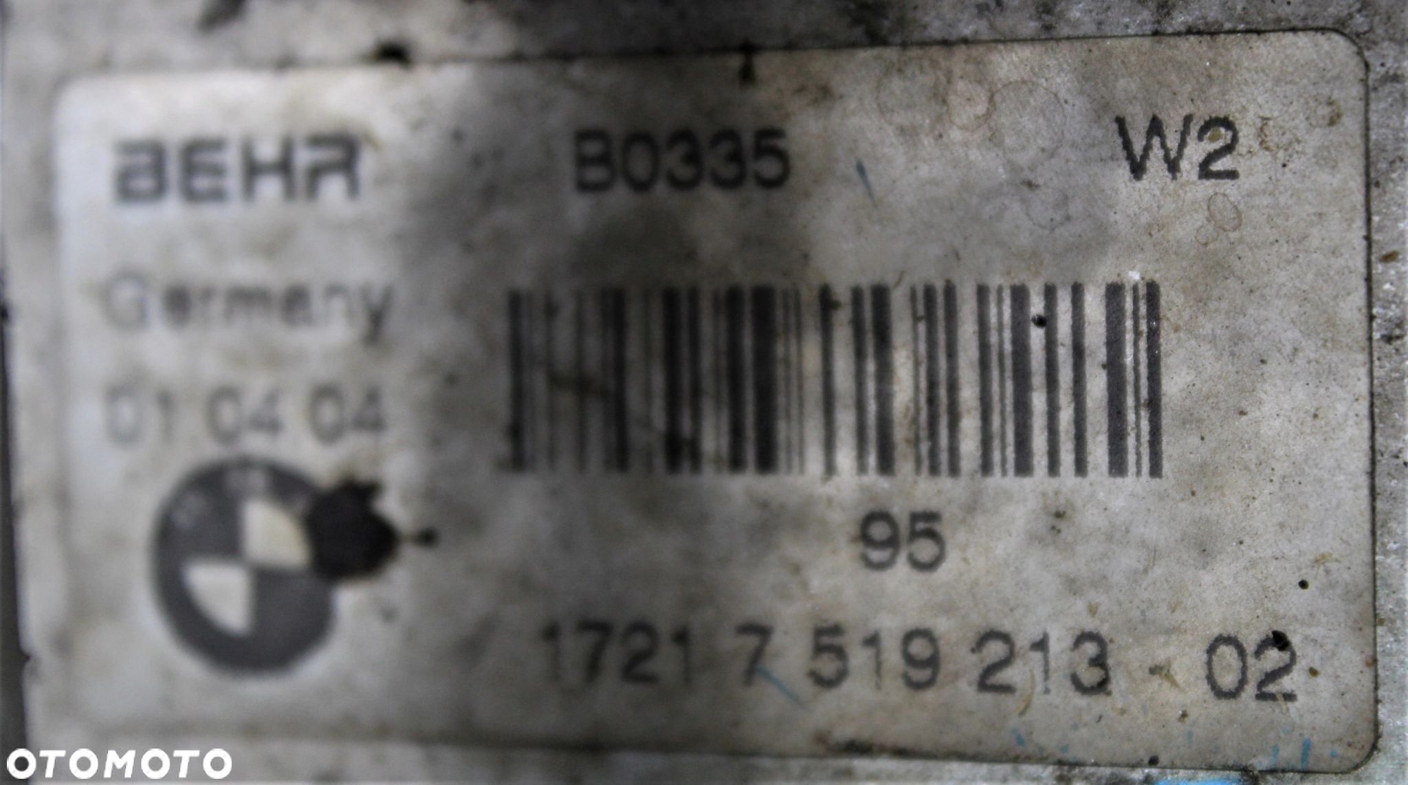 PAS PRZEDNI BELKA CHŁODNICE BMW E60 E61 2.5B 3.0B - 12