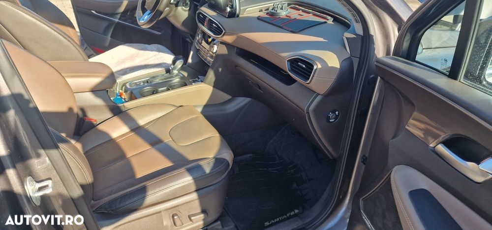 Hyundai Santa Fe blue 2.2 CRDI 4WD Automatik Premium - 11