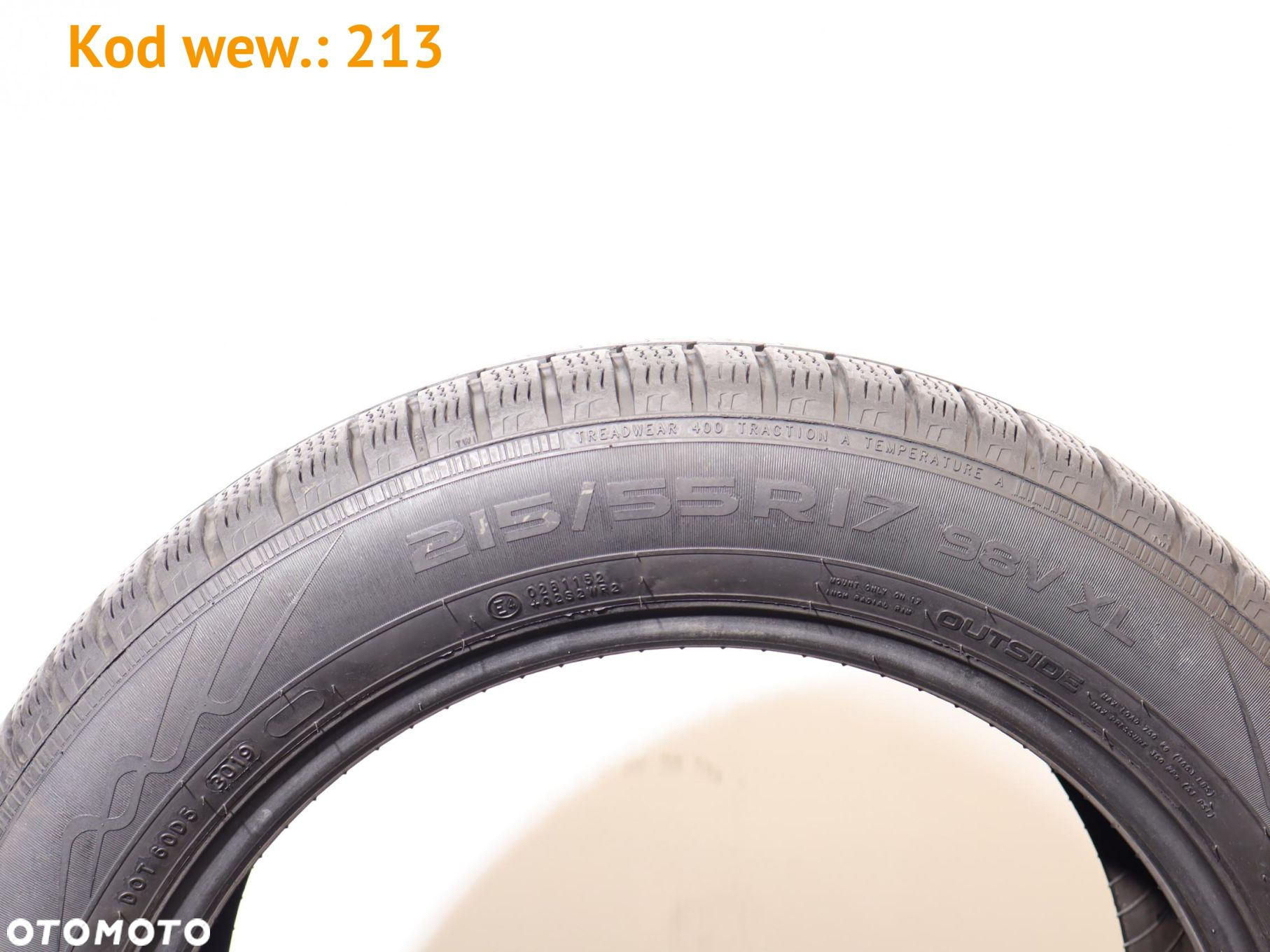 Nokian WR A4 - 215/55 R17 - 8