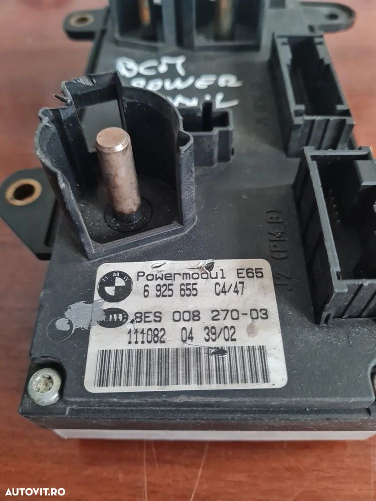 Modul Bcm Power Module Bmw E65 E66 Cod  Dezmembrez Bmw - Dezmembrari Arad - 6
