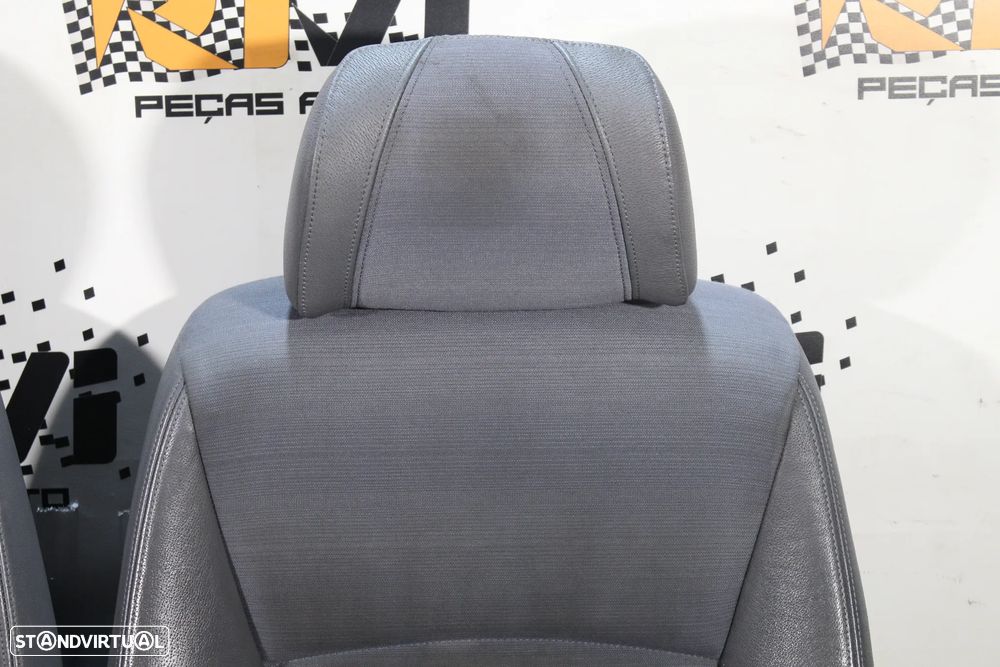 Bancos BMW Serie 3 Touring / Carrinha E91 Pack M - Pele e Tecido - 18