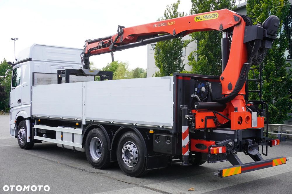 Mercedes-Benz Actros 2545 MP5 / 100 tys. km / HDS Palfinger PK 18.001L SLD A / oś skrętna / 3 szt._259279 - 9