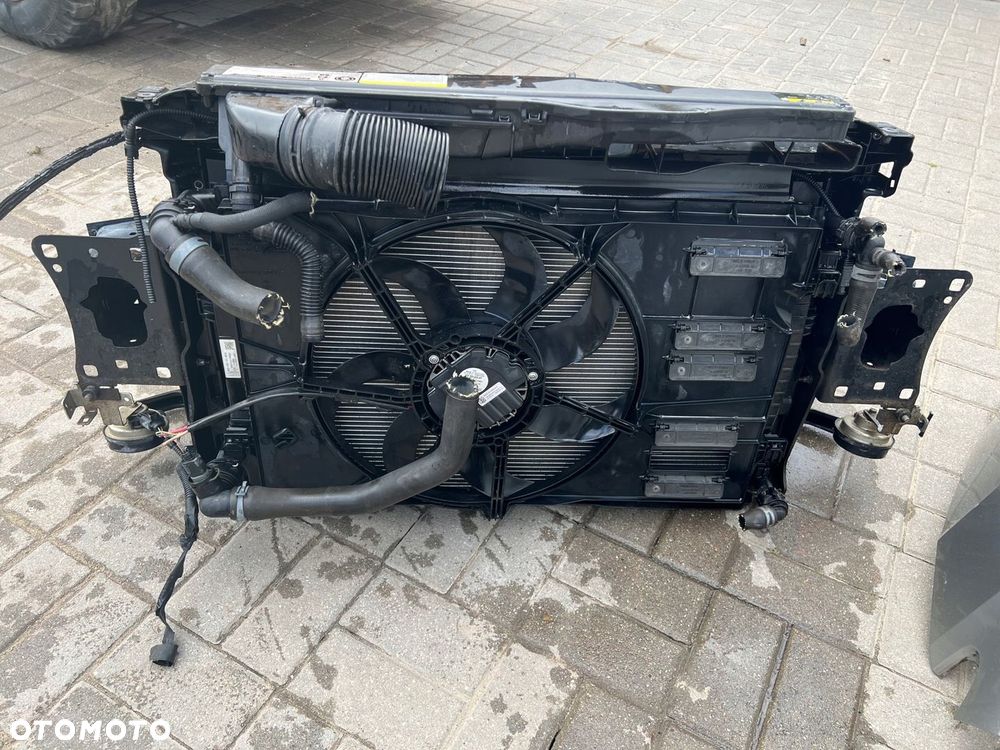 VW GOLF VII PRZÓD ZDERZAK MASKA BŁOTNIKI PAS LAMPY - 9