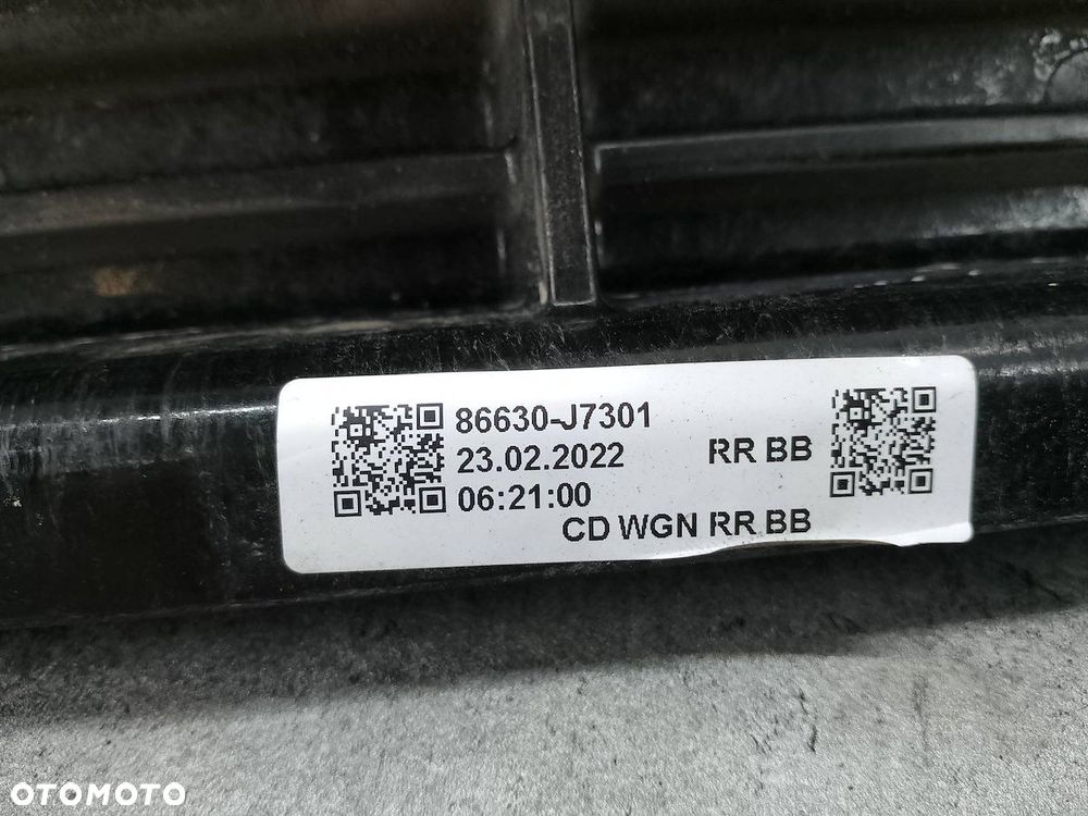 BELKA POD ZDERZAK TYŁ KIA CEE'D III 86630-J7301 1.0 12V - 8