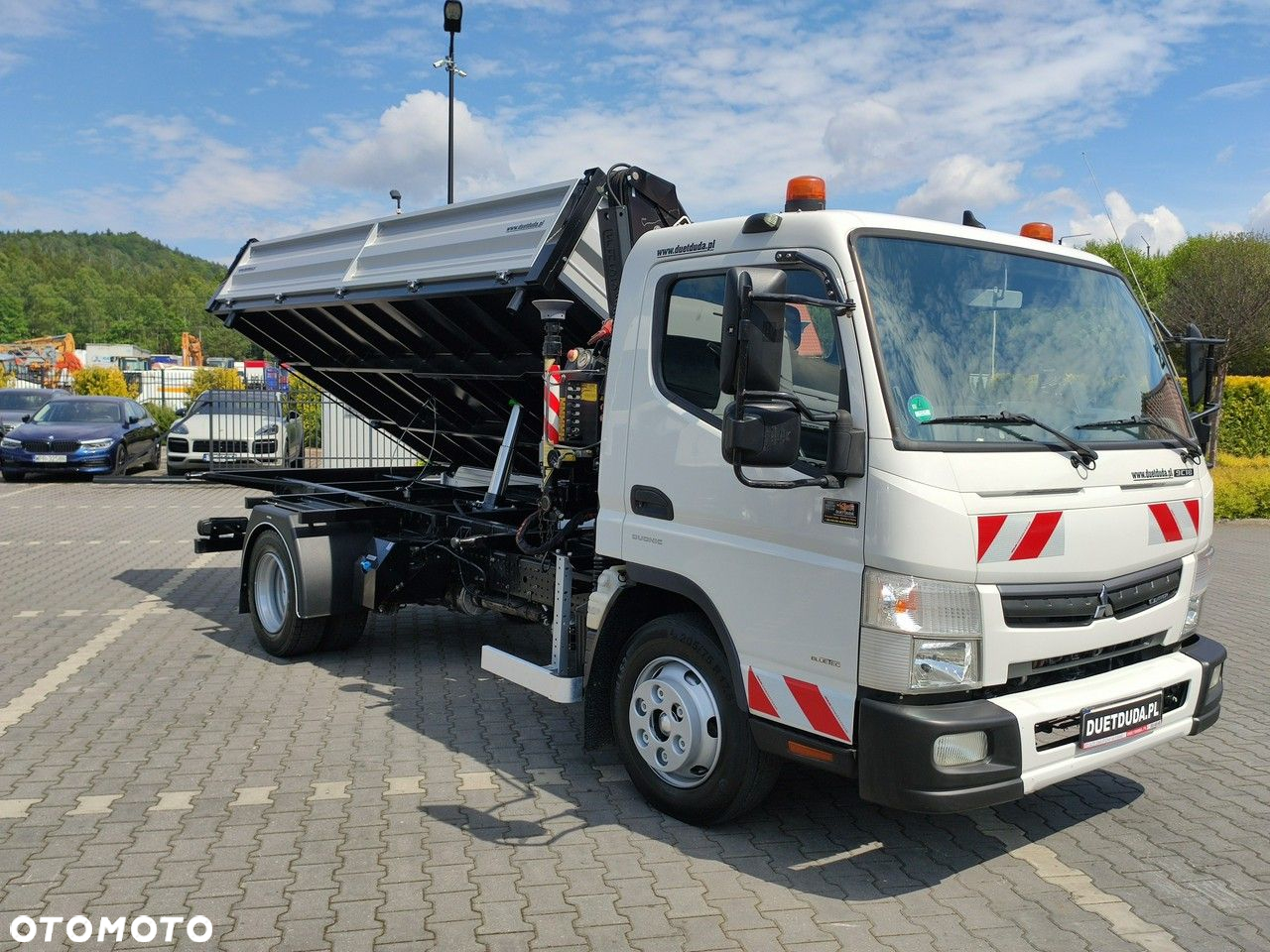 Mitsubishi Canter Fuso 9C18 3.0/180KM Automat, HDS FASSI F30 Wywrotka 3-str - 3