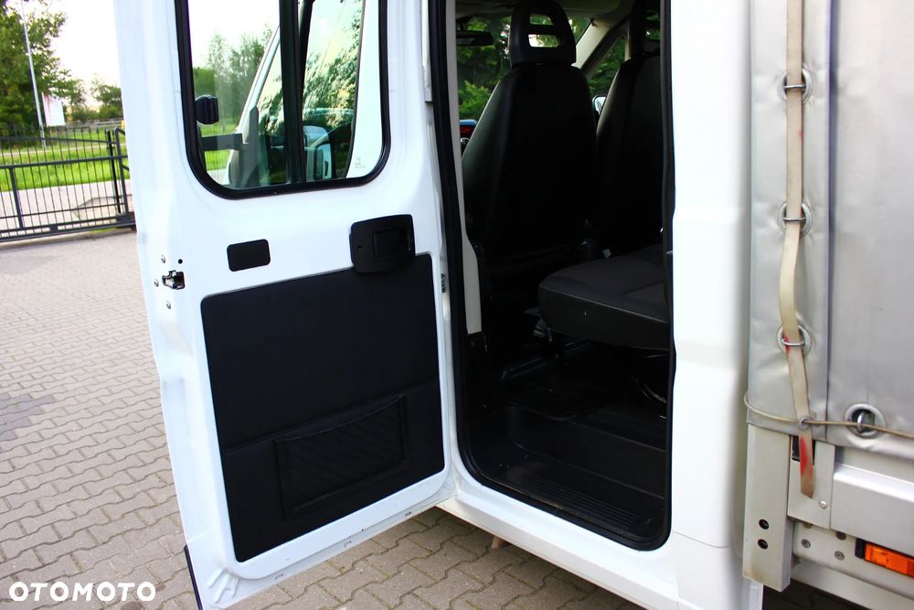 Peugeot BOXER 2.2 HDI 165KM BRYGADÓWKA 7 OSOBOWA +PAKA Z PLANDEKĄ - 22