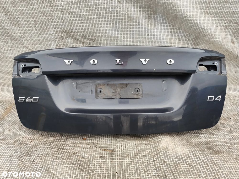 Volvo S60 II LIFT 13-18 Sedan Klapa Tylna Bagażnika Tył 492 Savile Grey - 7