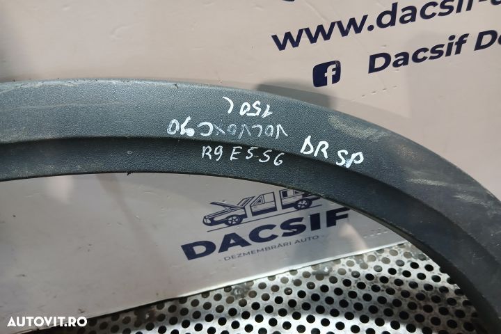 Overfender dreapta spate 3C0655184 3C0655184 Volvo XC90 1 [2002 - 200 - 2