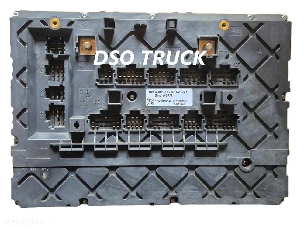 Skrzynka Tablica Modul Plyta bezpiecznikow A0014466158 MERCEDES MP4 - 1
