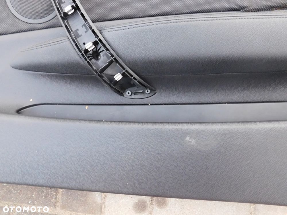 boczki drzwi tapicerka BMW E81 3D M-PAKIET CZARNA - 22