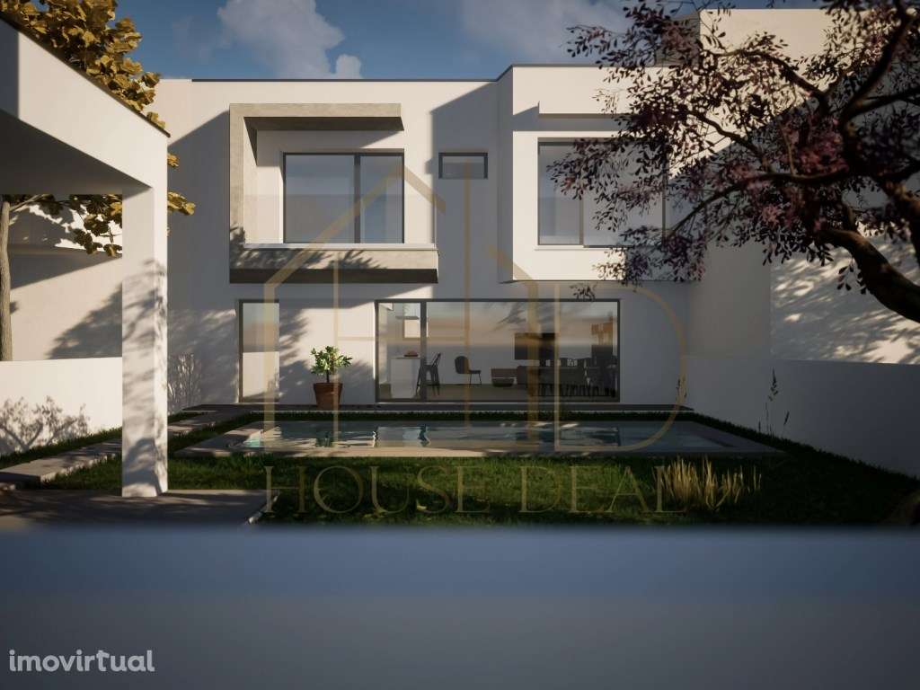 Moradia de design contemporâneo T3 com Piscina. Azeitão - Grande imagem: 2/43