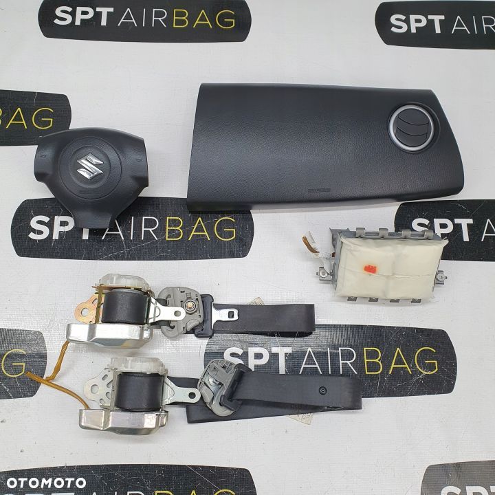 SUZUKI SWIFT MK6 ZAŚLEPKA PODUSZKI AIRBAG AIR BAG PASY KIT SET - 1