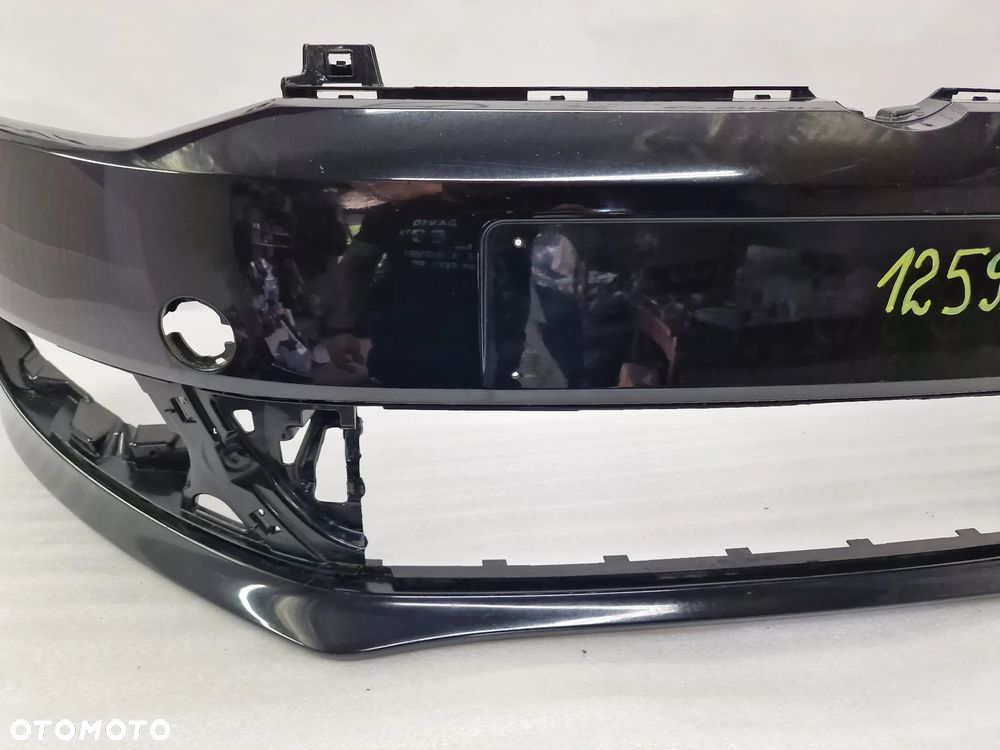 VW POLO 6R0 08- ZDERZAK PRZEDNI PRZÓD NA SPRYSKI , KOLOR CZARNY METALIK , NR 6R0807221 , NR AUKCJI NZ1259 - 9