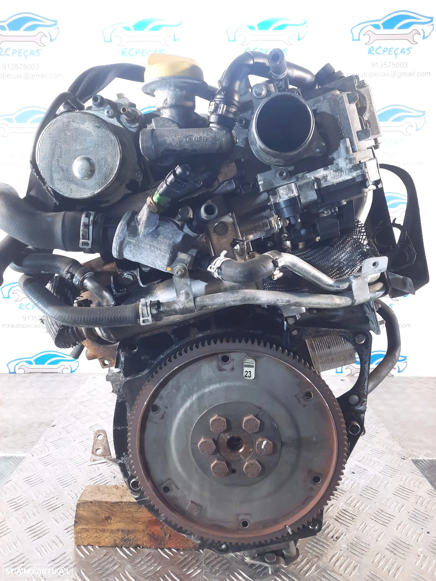 MOTOR COMPLETO 1.9 TID 16V 150CV Z19DTH SAAB 9.3 93 9-3 OPEL VECTRA C ZAFIRA B ASTRA H MOTOR ARRANQUE ALTERNADOR BIMASSA COMPRESSOR AR CONDICIONADO BOMBA DIRECAO DIREÇÃO TURBO INJETOR INJETORES - 11