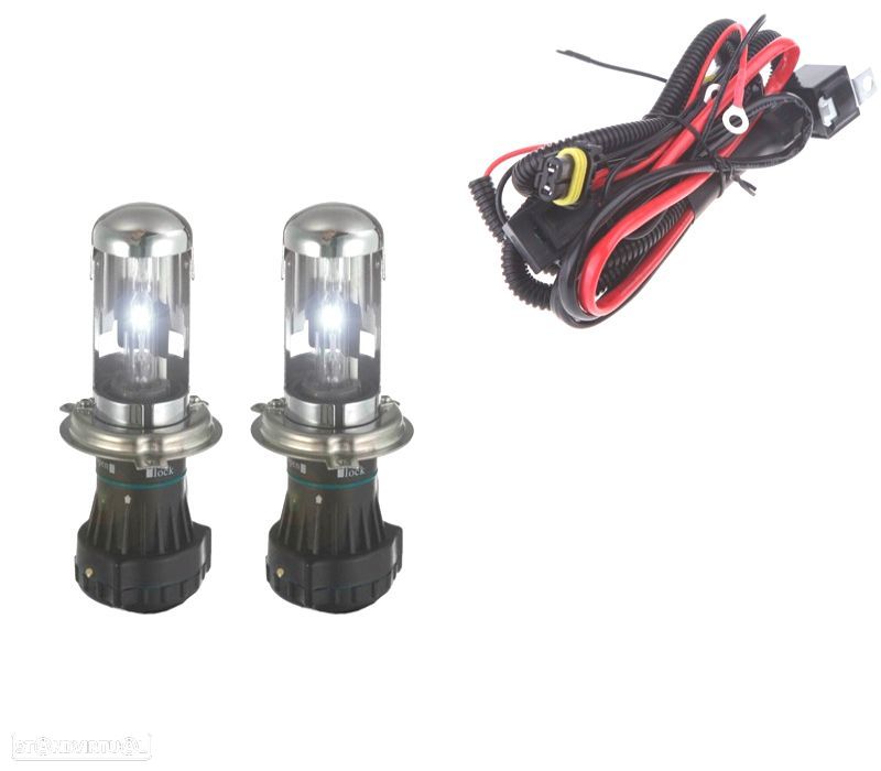 LÂMPADA DE SUBSTITUIÇÄO XENON H4 BIXENON - 1