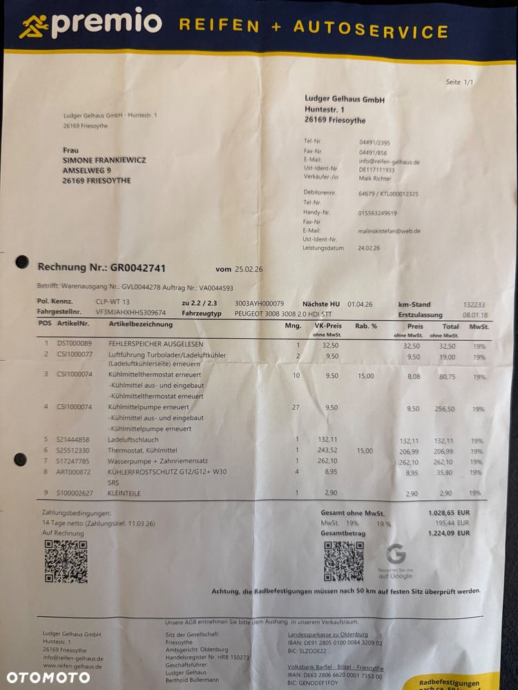 Peugeot 3008 2.0 HDi Premium - 26