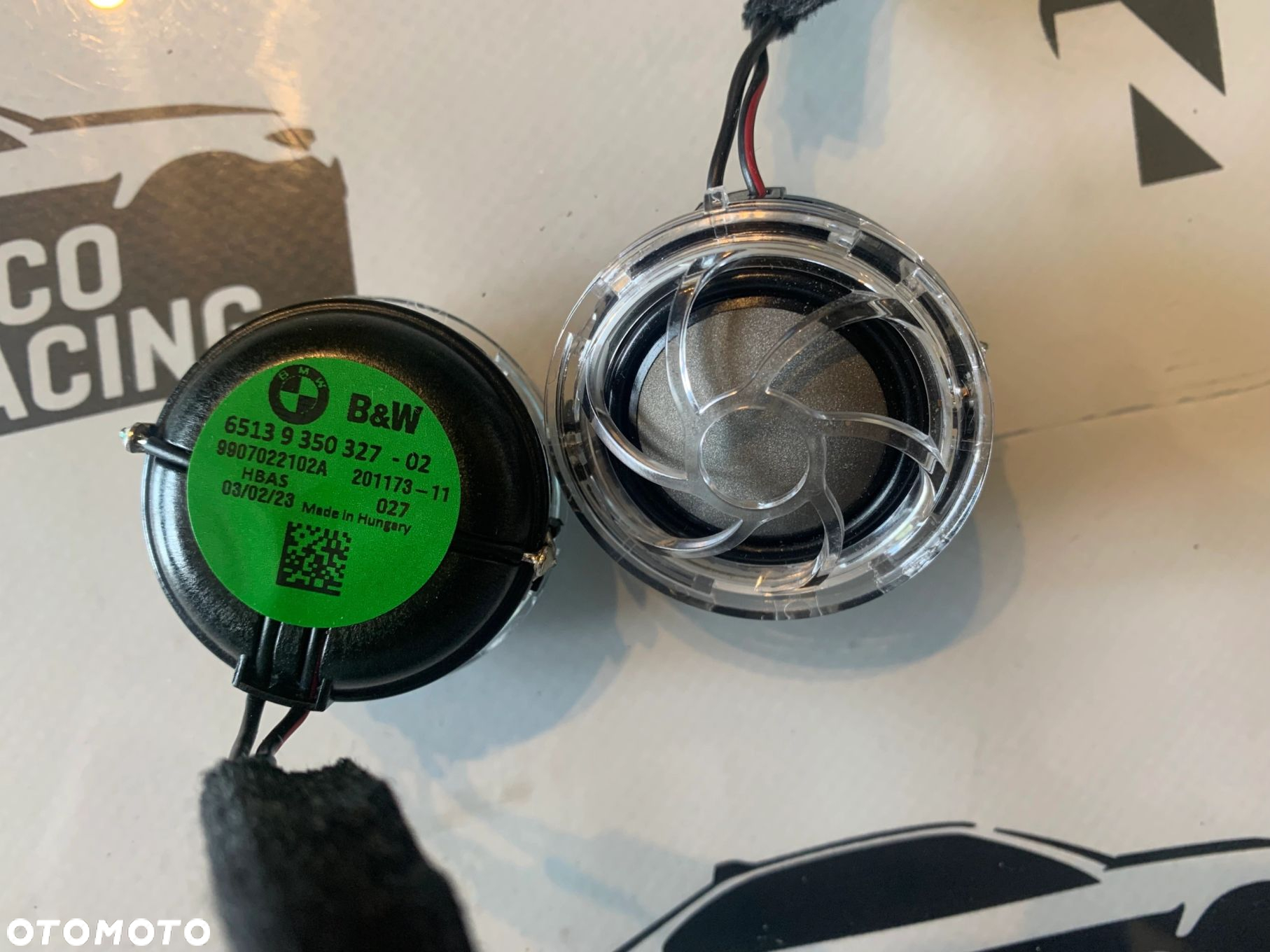 GŁOŚNIK WYSOKOTONOWY DRZWI BOWERS & WILKINS BMW G30 G31 G32 G11 G12 9350327 - 3