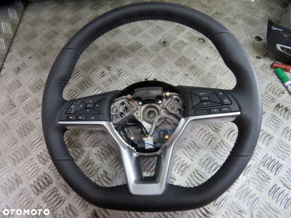 KIEROWNICA SKÓRZANA SKÓRA QASHQAI II J11 LIFT NISSAN 2017-2021 - 1